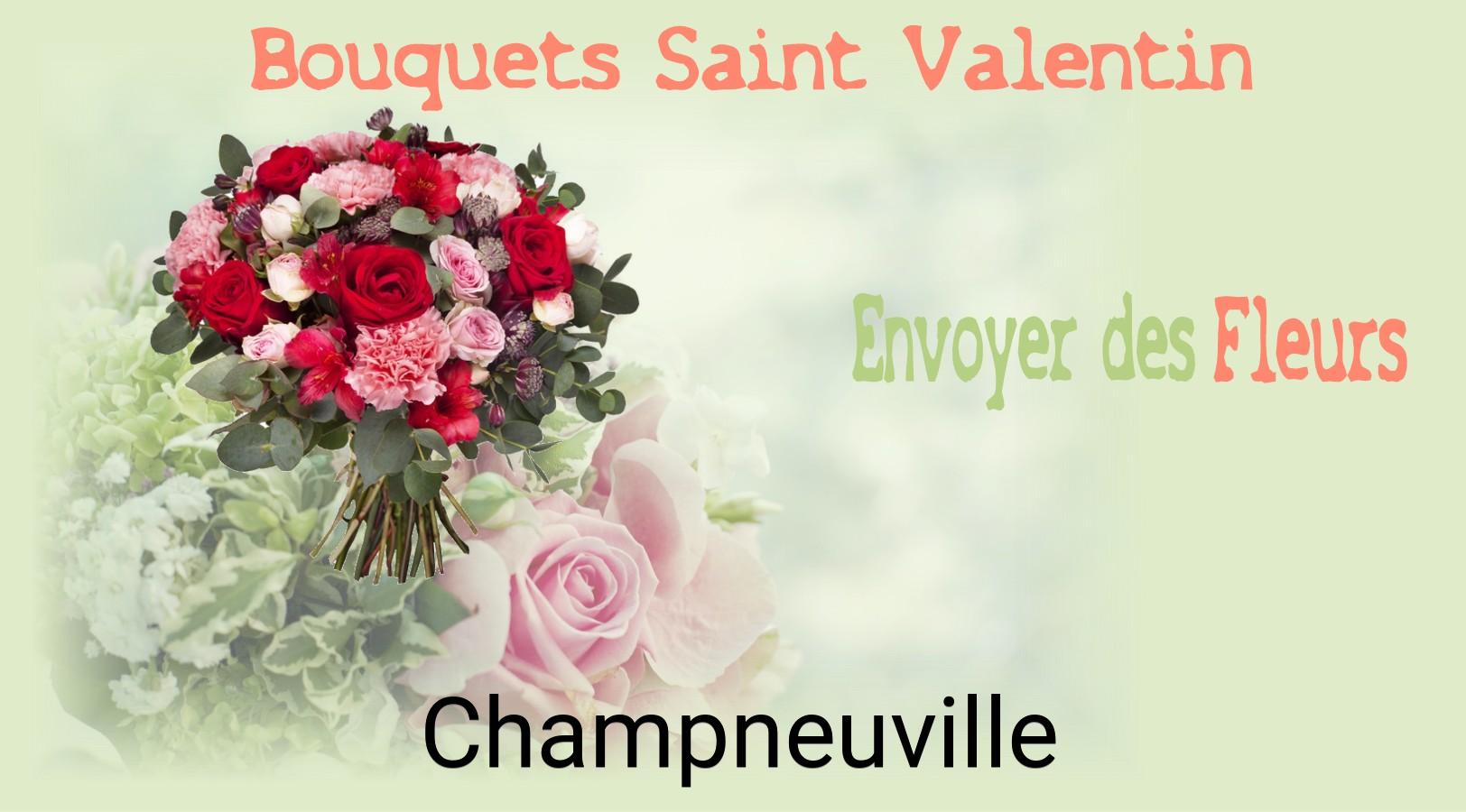 Roses de Saint-Valentin livrées à Champneuville